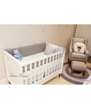 KIT BERÇO THEO (TRICOT)